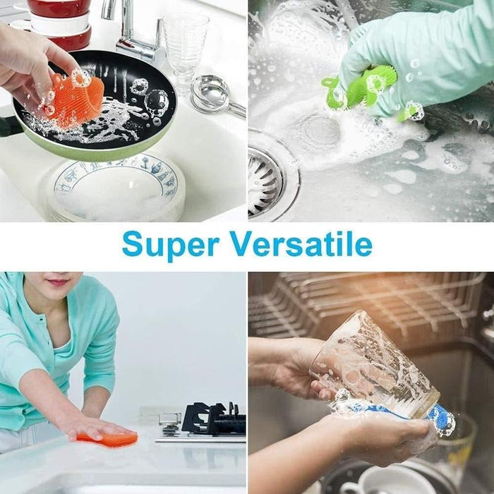 Silicone Dish Sponge Set